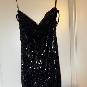 For Sale: Black Sequin Dress - Windsor Brand, Size Small